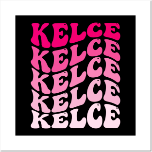 Vintage Kelce First Name Boy Kids Personalized Girl 70's Posters and Art